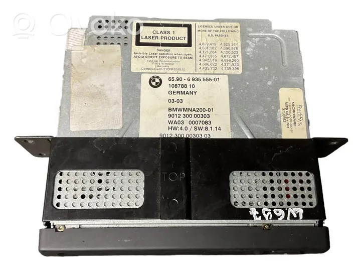 BMW 5 E39 Unità di navigazione lettore CD/DVD 65906935555