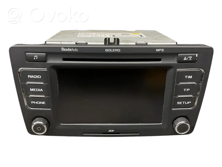 Skoda Octavia Mk2 (1Z) Unità principale autoradio/CD/DVD/GPS 7648258360