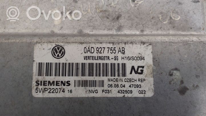 Volkswagen Touareg I Sterownik / Moduł napędu 5WP22074