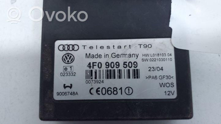 Volkswagen Touareg I Auxiliary heating control unit/module 4F0909509