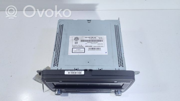 Volkswagen PASSAT B7 Panel / Radioodtwarzacz CD/DVD/GPS 1K0035186AN