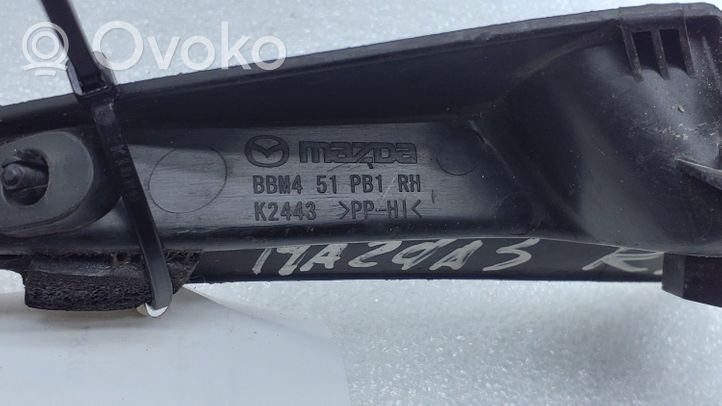 Mazda 3 II Украшение ветрового стекла BBM451PB1