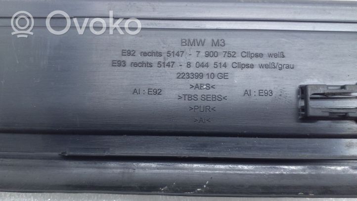 BMW 3 E92 E93 Listwa progowa przednia 7900752