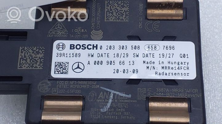 Mercedes-Benz GLC X253 C253 Sensor de radar Distronic 0203303508