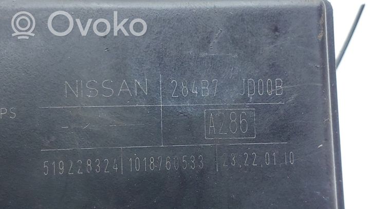 Nissan Qashqai+2 Ramka / Moduł bezpieczników 284B7JD00B