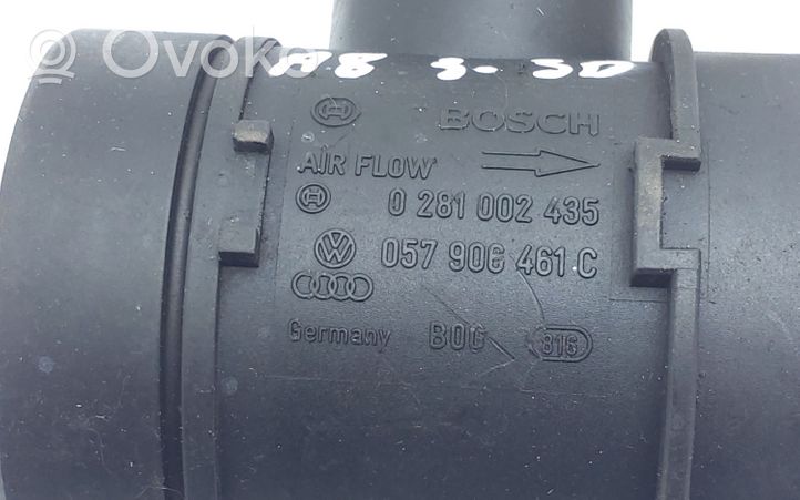 Audi A8 S8 D2 4D Przepływomierz masowy powietrza MAF 0281002435