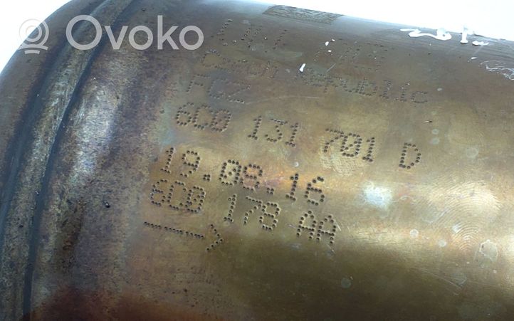 Skoda Fabia Mk3 (NJ) Filtr cząstek stałych Katalizator / FAP / DPF 6C0131701D
