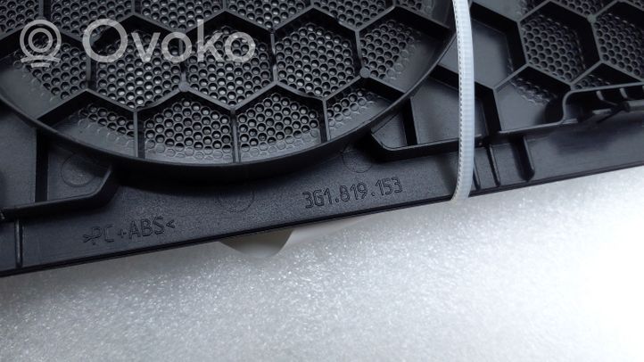 Volkswagen PASSAT B8 Maskownica głośnika niskotonowego 3G1819153