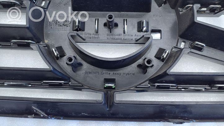 Volvo V60 Front bumper upper radiator grill 31383750