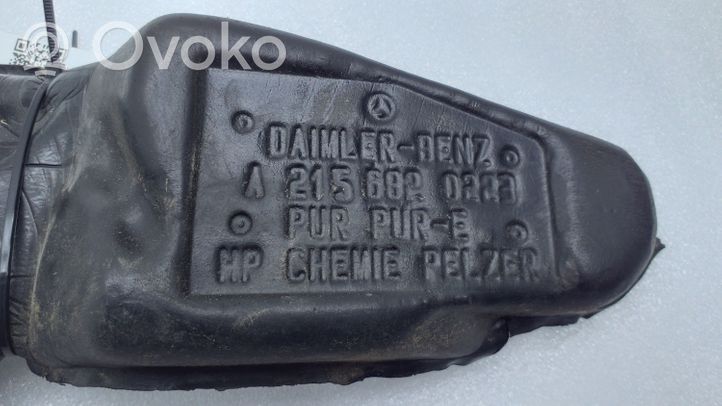 Mercedes-Benz CL C215 Support, joint d'aile caoutchouc en mousse A2156820223