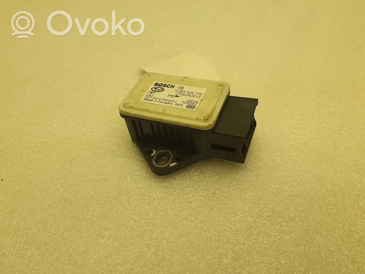 Subaru Outback ESP (elektroniskās stabilitātes programmas) sensors (paātrinājuma sensors) 0265005716