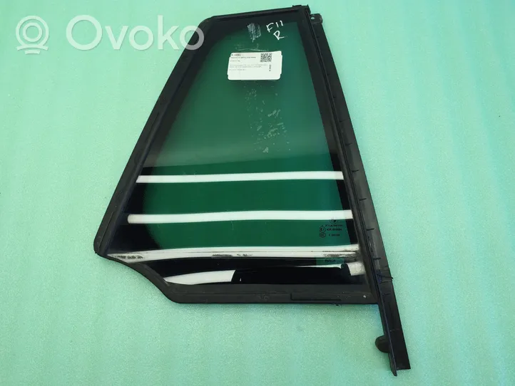 BMW 5 F10 F11 Rear vent window glass 43R001604