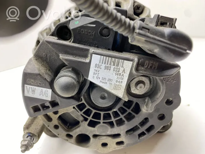 Audi A3 S3 A3 Sportback 8P Alternator 03C903023A