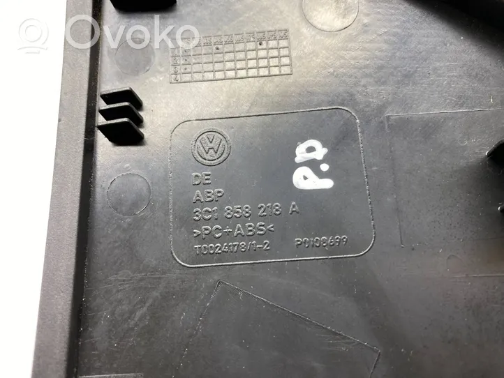 Volkswagen PASSAT CC Panelės apdailos skydas (šoninis) 3C1858218A