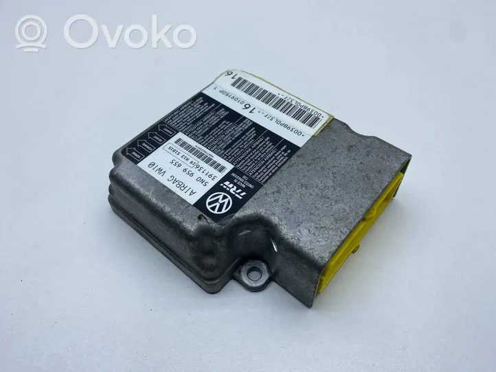 Volkswagen PASSAT CC Module de contrôle airbag 5N0959655