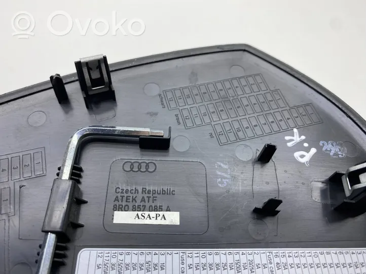Audi Q5 SQ5 Garniture d'extrémité latérale du tableau de bord 8R0857085A