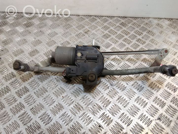 Volkswagen Caddy Motor y varillaje del limpiaparabrisas delantero 1T2955023A