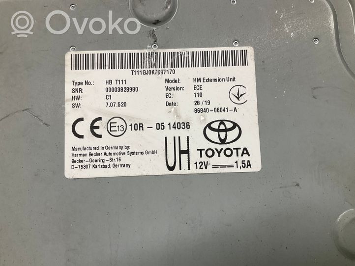 Toyota Corolla E210 E21 Inne komputery / moduły / sterowniki 8684006041A