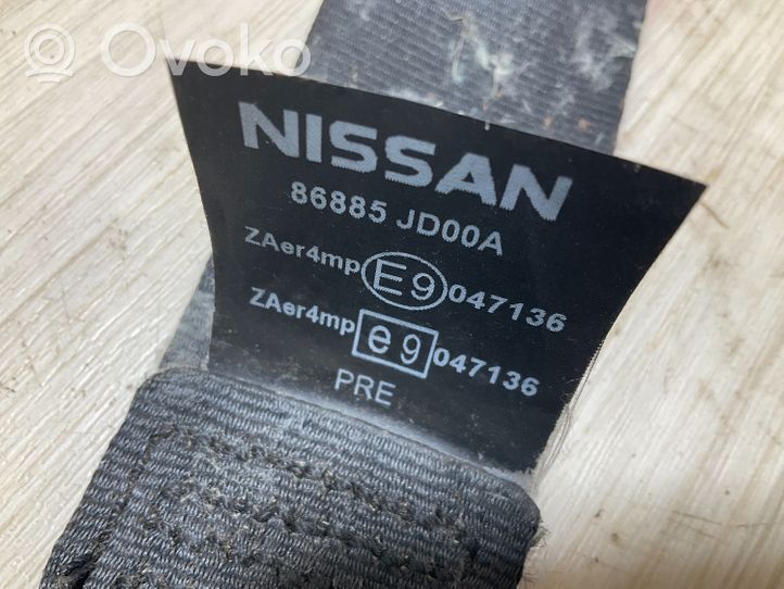 Nissan Qashqai+2 Cintura di sicurezza anteriore 86885JD00A