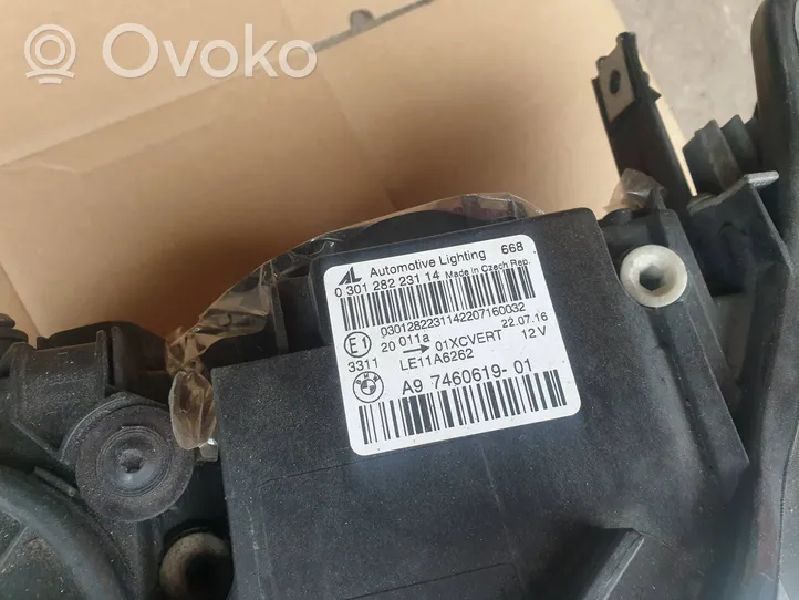 BMW 4 F32 F33 Priekšējo lukturu komplekts 7460619