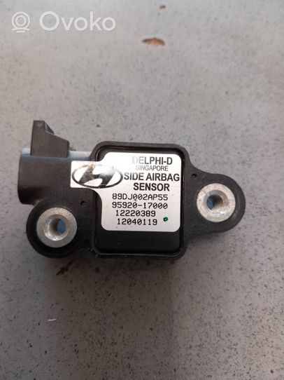 Hyundai Matrix Airbag deployment crash/impact sensor 9592017000