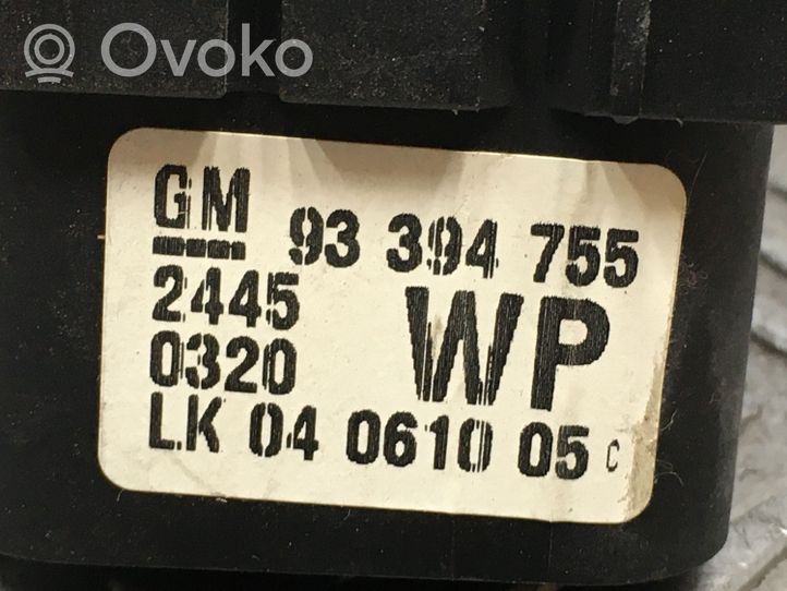 Opel Meriva A Przełącznik świateł 93394755