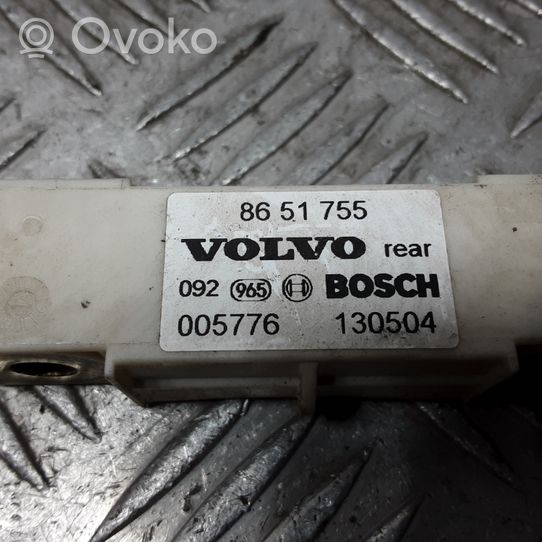 Volvo XC90 Capteur de collision / impact de déploiement d'airbag 8651755