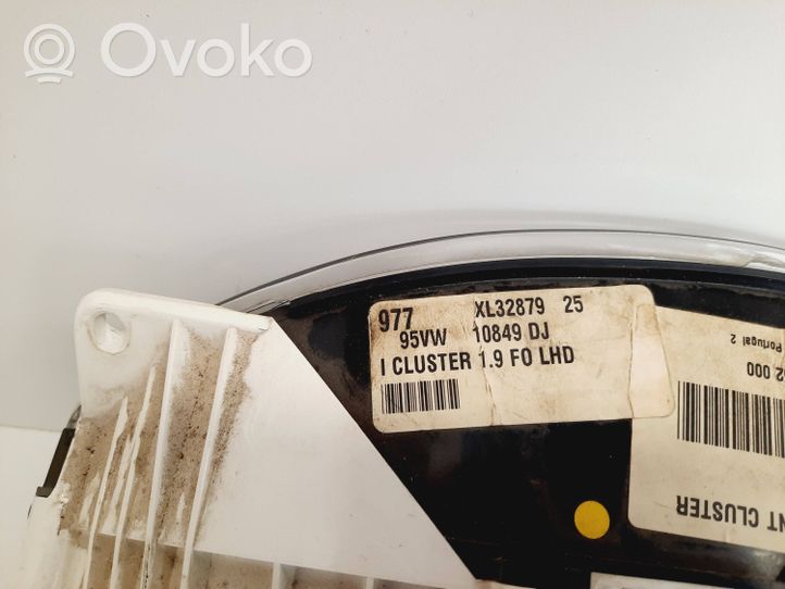 Volkswagen Sharan Tachimetro (quadro strumenti) 7M0920801C