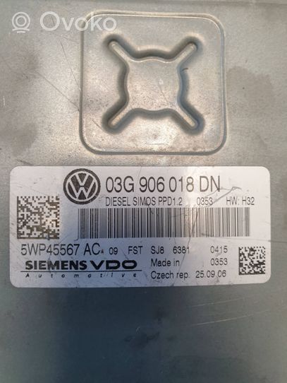 Audi A3 S3 8P Sterownik / Moduł ECU 03G906018DN