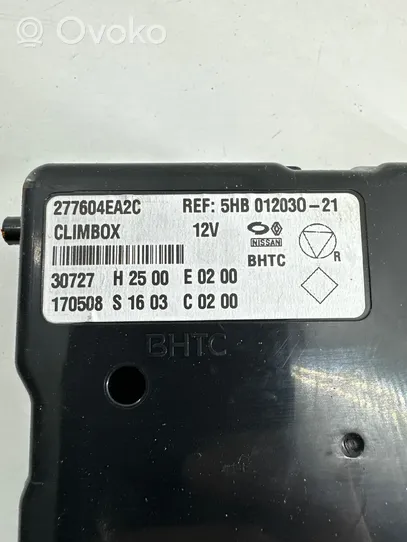 Nissan Qashqai Module unité de contrôle climatisation 277604EA2C