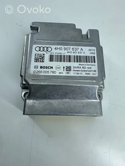 Audi A8 S8 D4 4H Sterownik / Moduł Airbag 4H0907637A