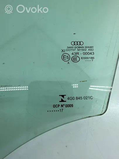 Audi A6 S6 C7 4G Pagrindinis priekinių durų stiklas (keturdurio) 4G0845021C