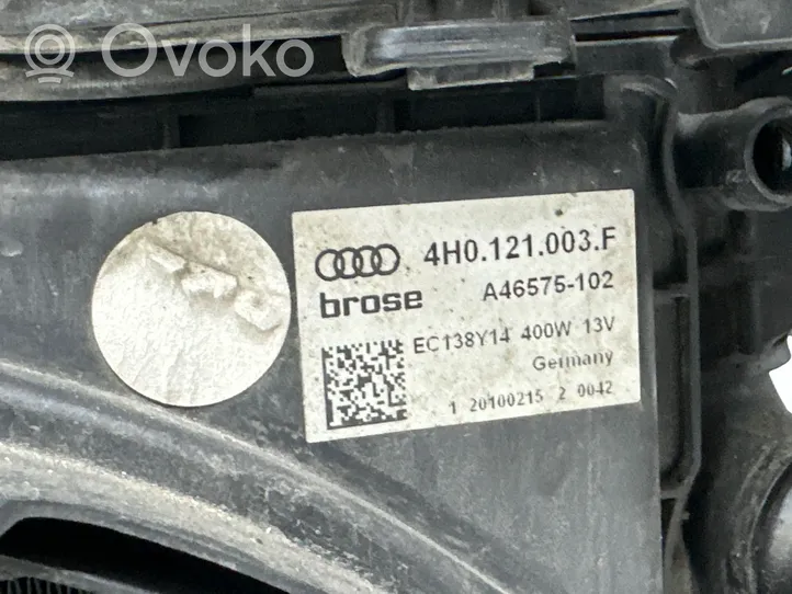 Audi A8 S8 D4 4H Панель радиаторов (телевизор) 4H0121003F