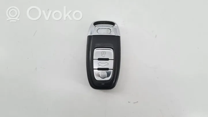 Audi A8 S8 D4 4H Ignition key/card 4H0959754K