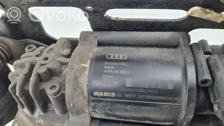 Audi A8 S8 D4 4H Compresseur / pompe à suspension pneumatique 4H0616005C