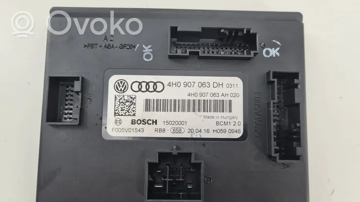 Audi A6 S6 C7 4G Comfort/convenience module 4H0907063DH