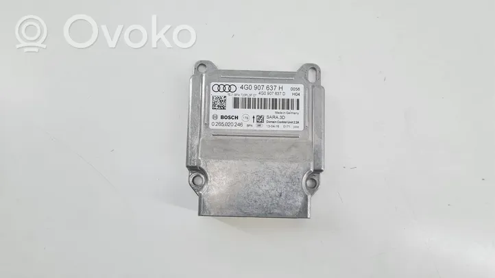 Audi A6 S6 C7 4G Sensore di imbardata accelerazione ESP 4G0907637H