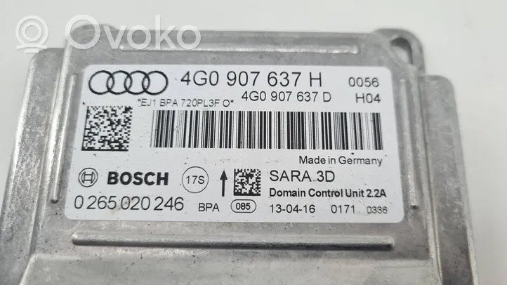 Audi A6 S6 C7 4G Sensore di imbardata accelerazione ESP 4G0907637H