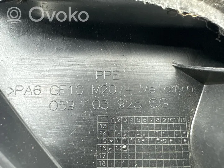 Audi A6 S6 C7 4G Couvercle cache moteur 059103925CG