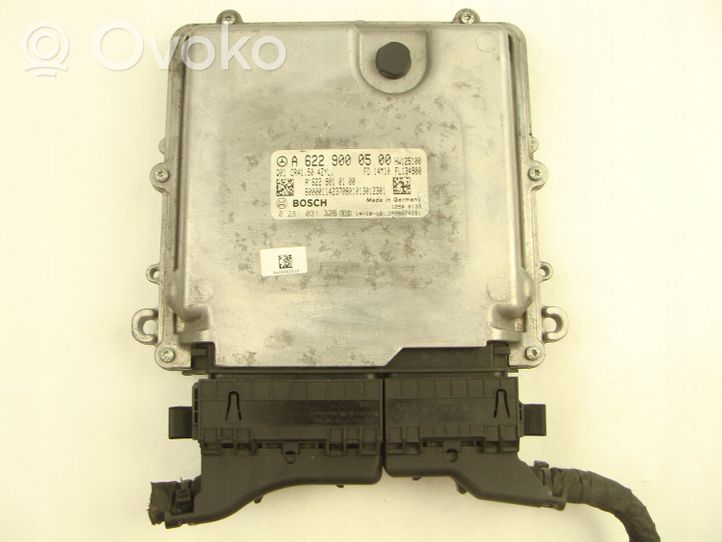 Mercedes-Benz Vito Viano W447 Calculateur moteur ECU A6229000500