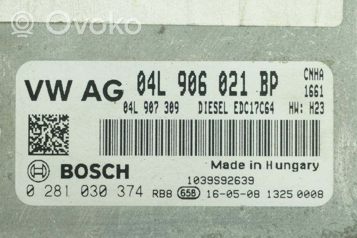 Audi A6 S6 C7 4G Unité de commande, module ECU de moteur 04L906021BP