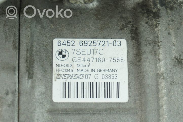 BMW 7 E65 E66 Compressore aria condizionata (A/C) (pompa) 6925721