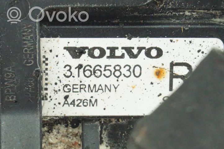 Volvo S90, V90 Supporto della pinza del freno posteriore 31665830