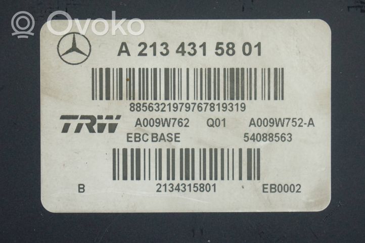 Mercedes-Benz E W213 Pompe ABS A2134315801