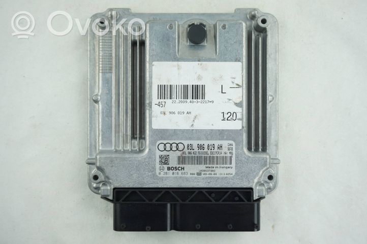 Audi A6 S6 C6 4F Dzinēja vadības bloks 03L906019AH