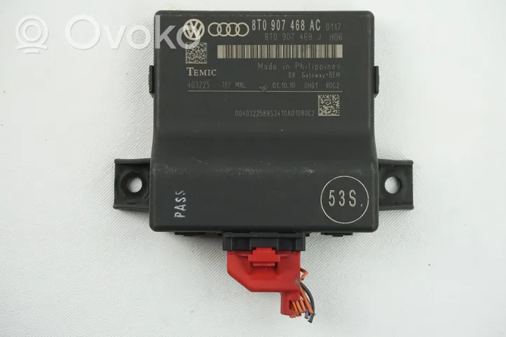 Audi A4 S4 B8 8K Moduł sterowania Gateway 8T0907468AC