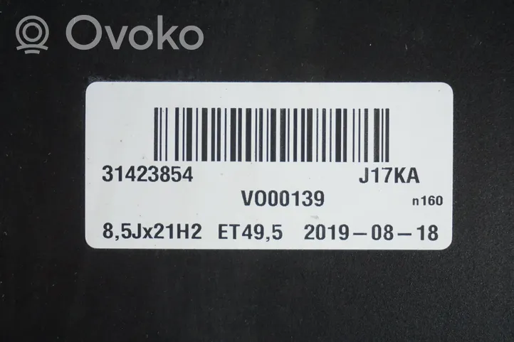 Volvo XC90 Felgi aluminiowe R21 31423854