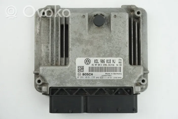 Volkswagen Caddy Sterownik / Moduł ECU 03L906018NJ