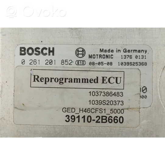 KIA Ceed Sterownik / Moduł ECU 391102B660