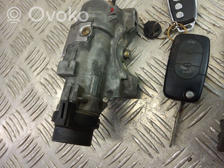 Audi A6 S6 C5 4B Kit centralina motore ECU e serratura 038906019HM